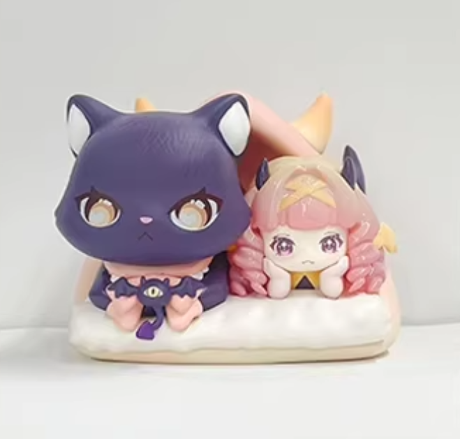 <084>CATMONI The cat stay with you figure blind box