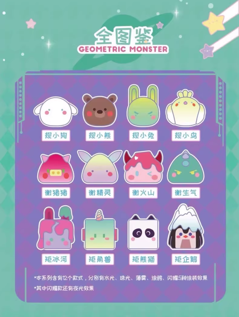<086>GEOMETRIC MONSTER blind box