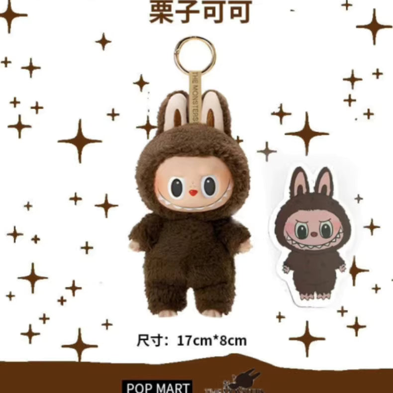 <003>Labubu V1 Exciting Macaron(1:1 copy highest quality) plush toy