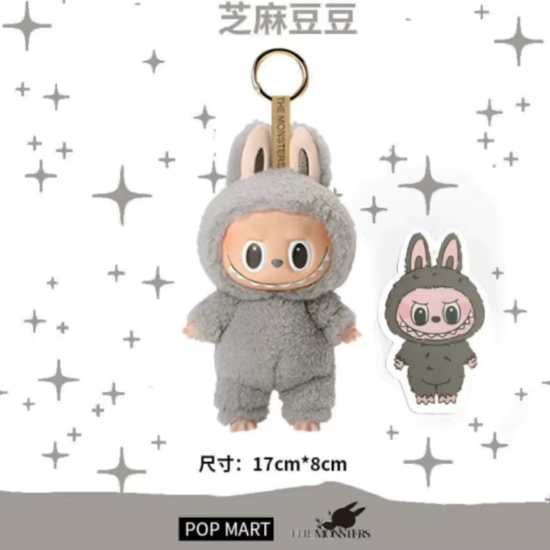 <003>Labubu V1 Exciting Macaron(1:1 copy highest quality) plush toy