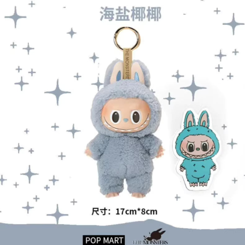 <003>Labubu V1 Exciting Macaron(1:1 copy highest quality) plush toy