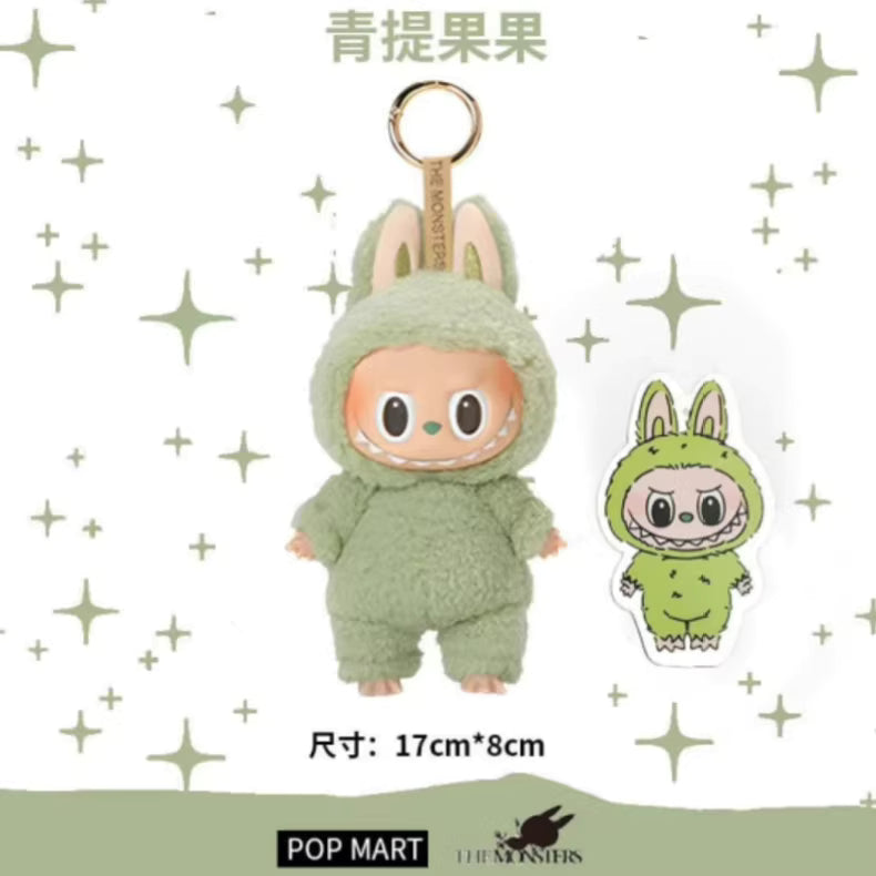 <003>Labubu V1 Exciting Macaron(1:1 copy highest quality) plush toy