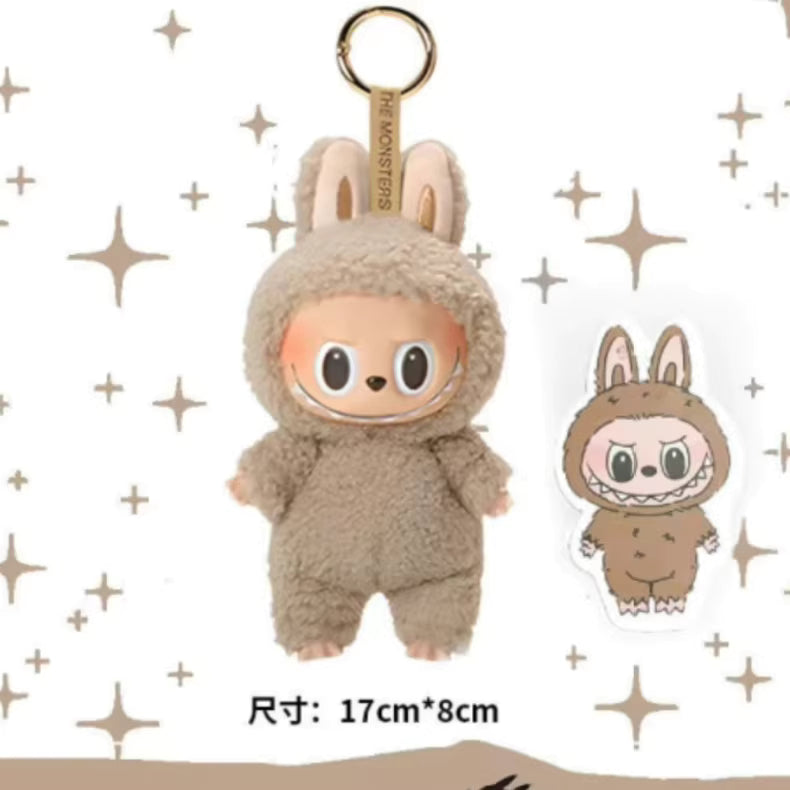 <003>Labubu V1 Exciting Macaron(1:1 copy highest quality) plush toy