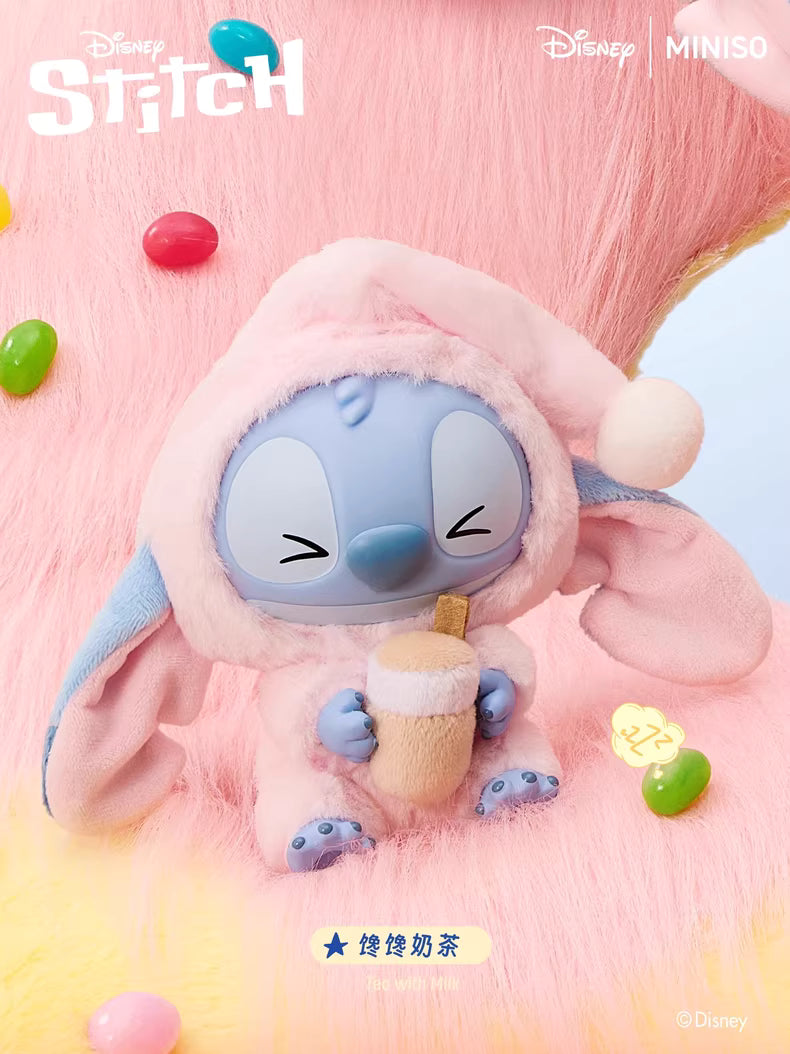 <079>Stitch Eat Something Before Sleep plush blind box