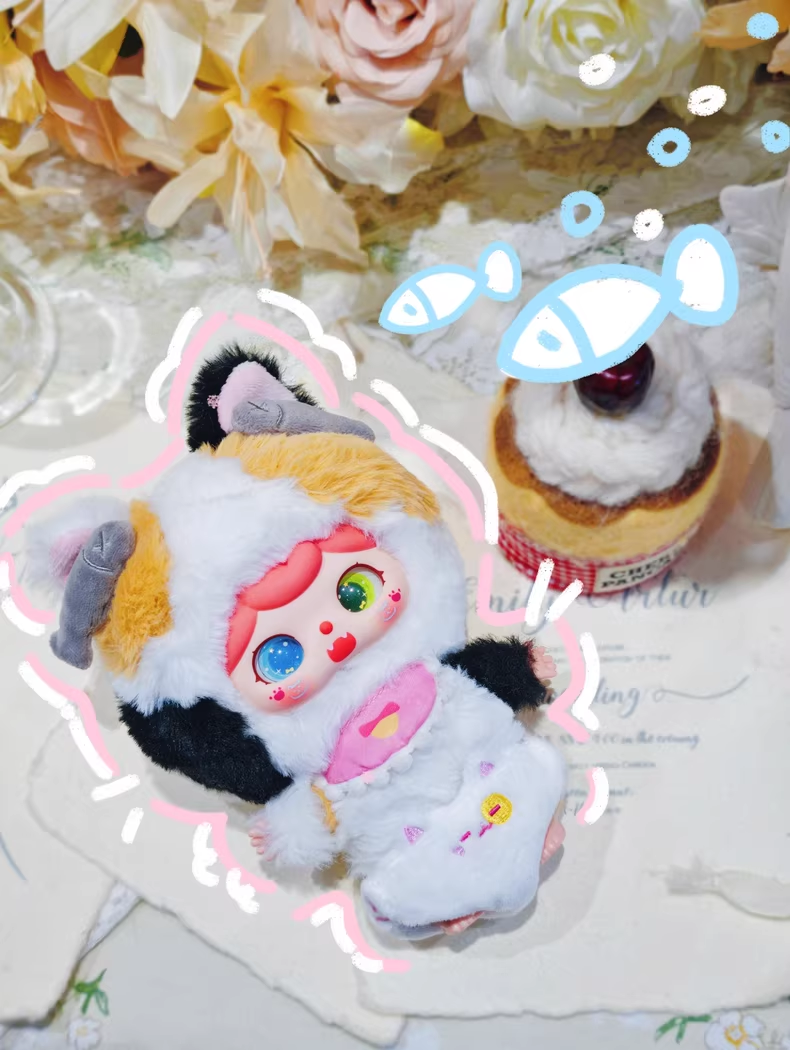 <094>Crie Baby Animal Kindergarten plush blind box