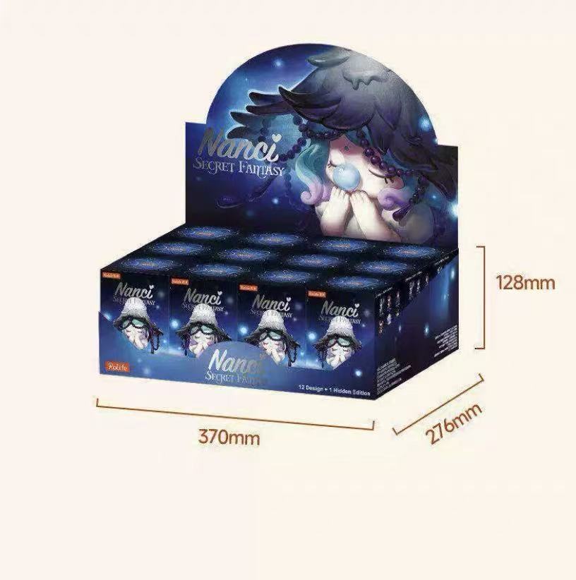 Nanci Secret Fantasy Series Cute Figurines Blind Box, Collectible Figurine Dolls for Toys & Hobbies Enthusiasts