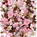 C-Mixed Acrylic Beads  for Keychains,Phone Charms,Cute Craft Supplies