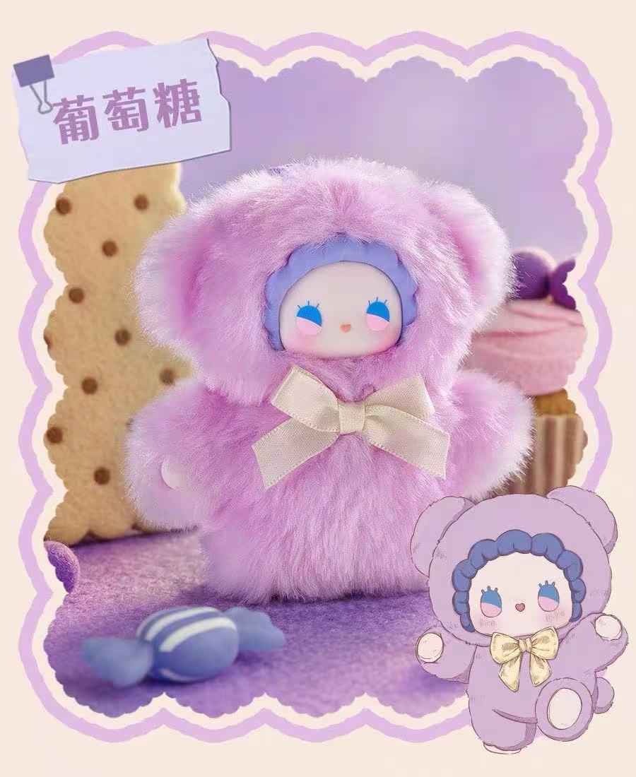 LUCKY EMMA Mini Series Plush Blind Box,cute bagcharms,toy collectibles