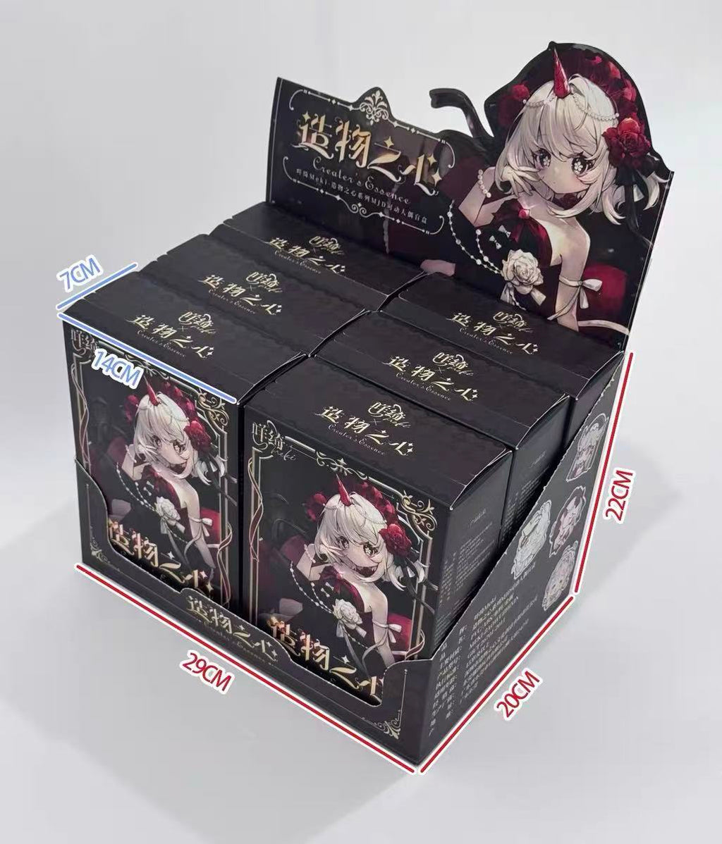 Meki Creators' Essence Series BJD Blind Box,1/12 Ball Jointed Doll,Figurines ,Dress Up Dolls,Toy Collectibles