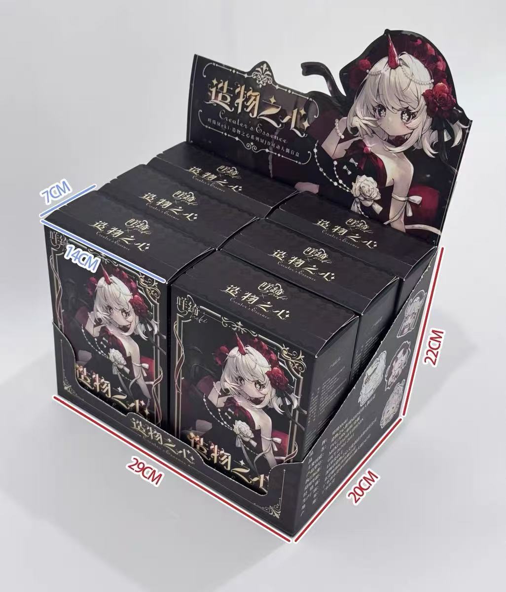Meki Creators' Essence Series BJD Blind Box,1/12 Ball Jointed Doll,Figurines ,Dress Up Dolls,Toy Collectibles