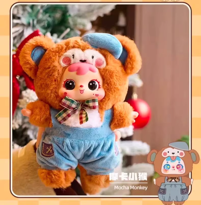 <091>TYKE 3 Coffee shop Plush Pendant Blind Box