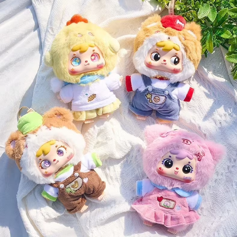 <092>TYKE 3 Chinese Zodiac Plush Pendant Blind Box