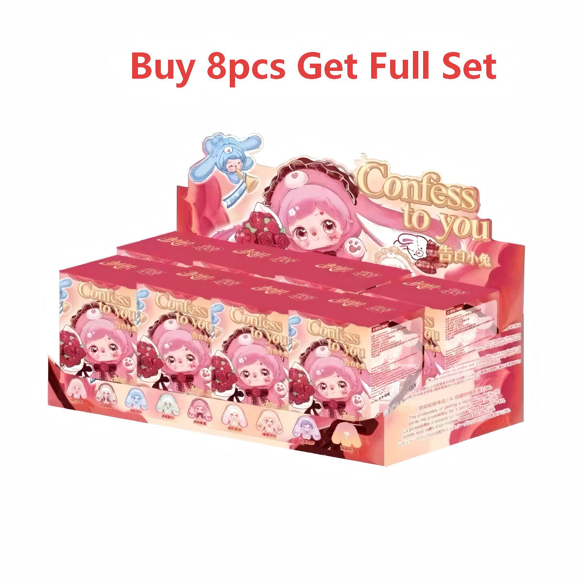 Zhizhi Pixie Zoey- Confession Bunny plush Blind Box