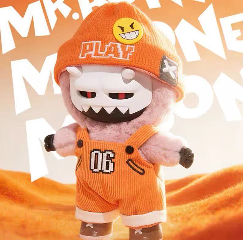 MR.BONE Plush Task Force Series Blind Box,Collectible Toys