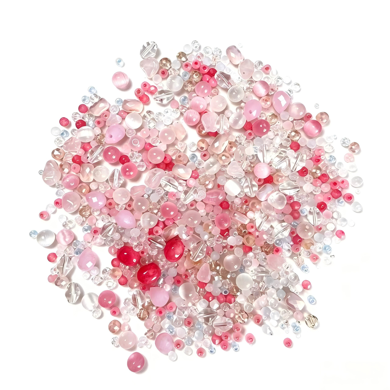 [Link A]Mixed Glass Beads for Making Jewelry and Phone Chains,Craft Supplies,diy beads,handmade crafts