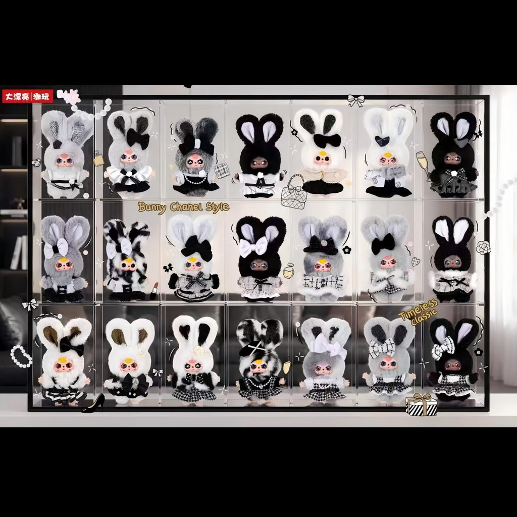 Baby Three- Absolute Black &White Plush Blind Box