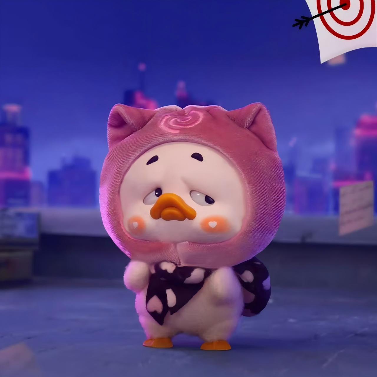 PocketUpsetDuck - Colorful Player Duck Plush Keychain BlindBox