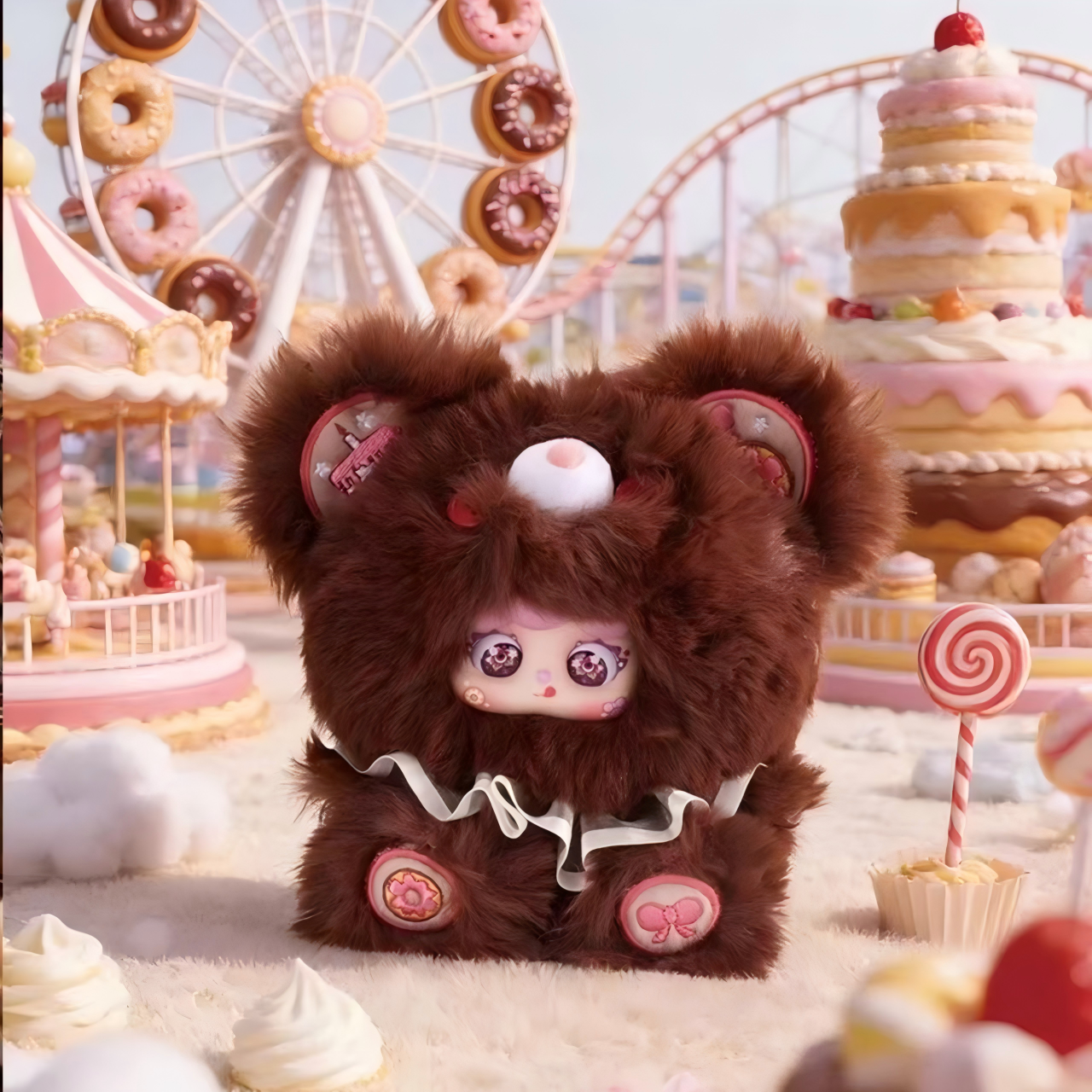 MIGO Garden Cake House Plush Hanging Ornament Blind Box