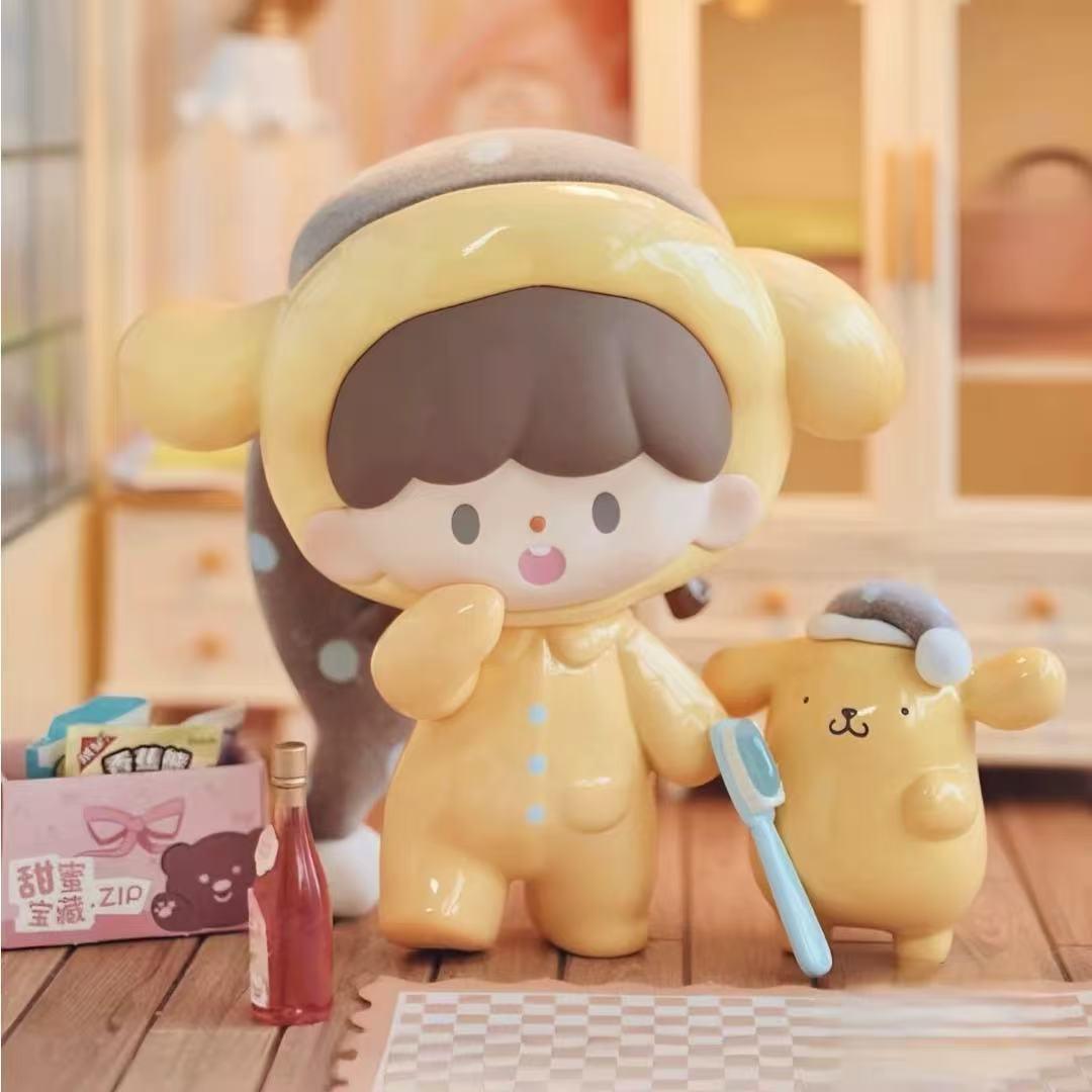 zZoton Sanrio Characters-Preparation before bedtime Series Figures Blind Box