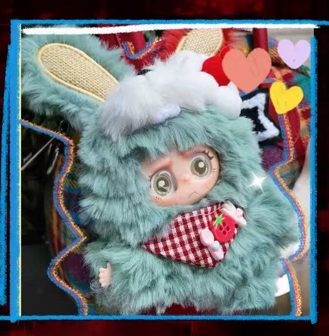 Wa Le Dou -Critical corrosion Series Plush Pendant Blind Box Little Cute Ornament