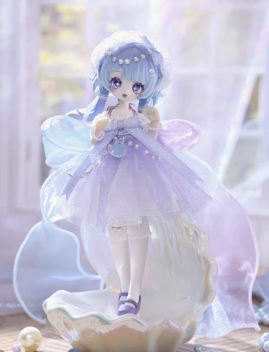 Meki Creators' Essence Series BJD Blind Box,1/12 Ball Jointed Doll,Figurines ,Dress Up Dolls,Toy Collectibles