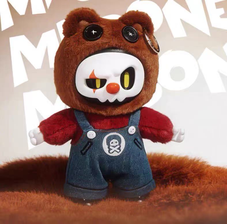 MR.BONE Plush Task Force Series Blind Box,Collectible Toys