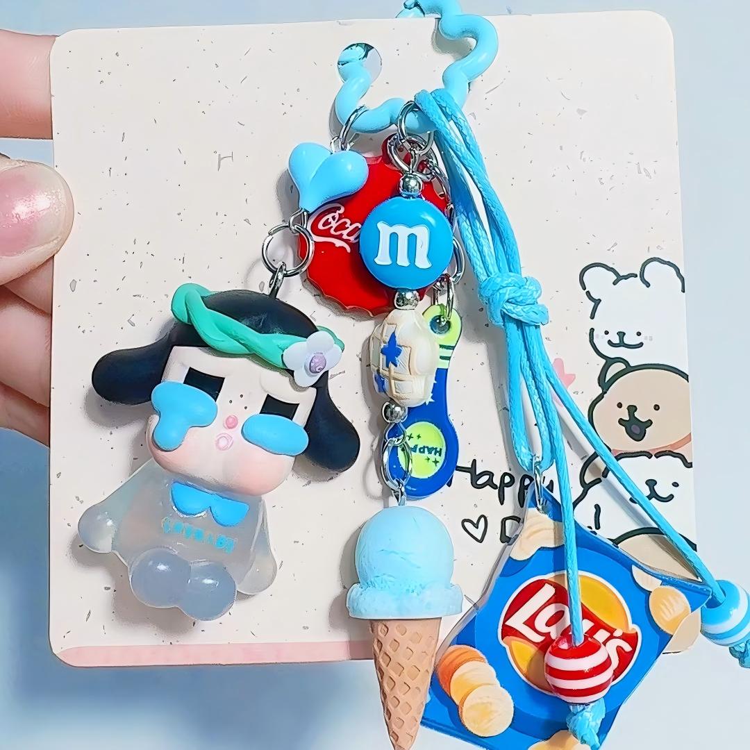 Keychains&Bag charms with little dolls