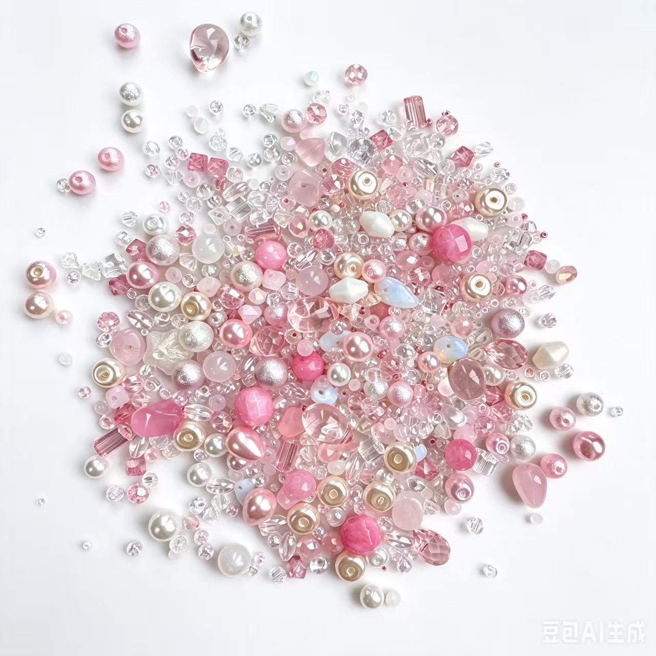 [Link A]Mixed Glass Beads for Making Jewelry and Phone Chains,Craft Supplies,diy beads,handmade crafts