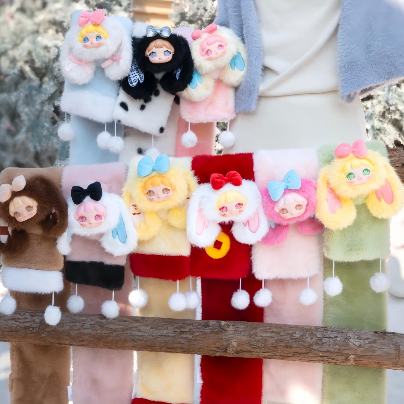 Darlym Lovely You Plush Scarf Series Blind Box trending cute scarf