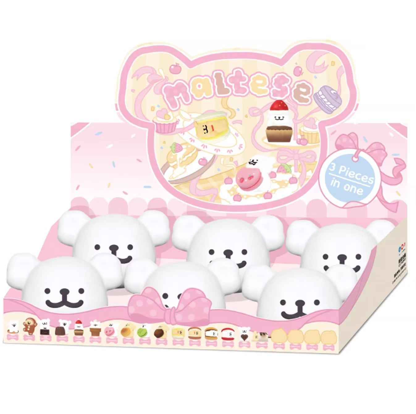 Maltese Sweet Box Series Puppy Face Little Beans