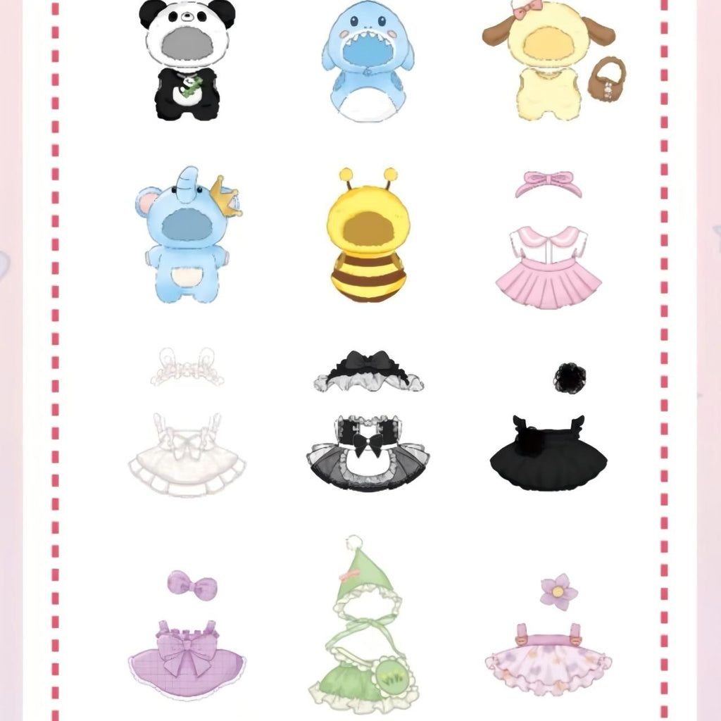 Poop Magic Wardrobe Blind Bag Clothes for Dolls