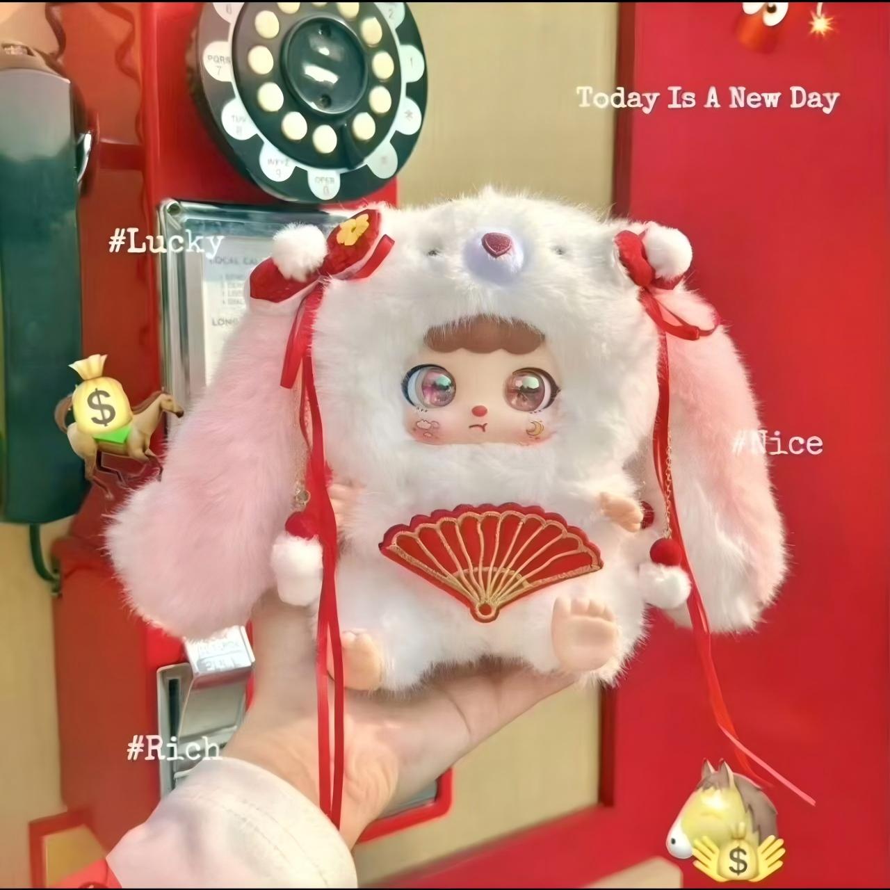 KEBIDOU-Little Cream Puff Rabbit Sauce-New Year Limited Edition Plush Blind Box