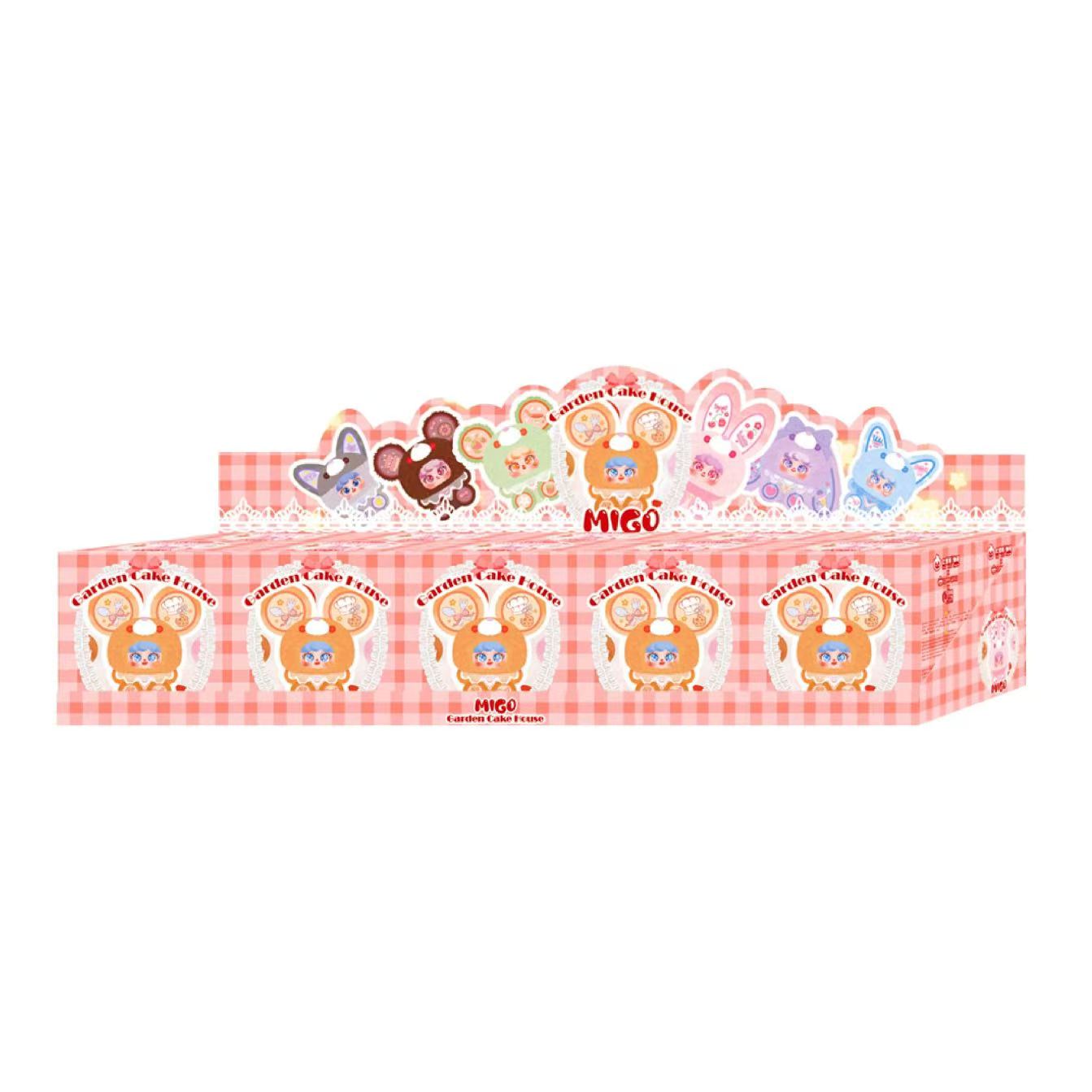 MIGO Garden Cake House Plush Hanging Ornament Blind Box