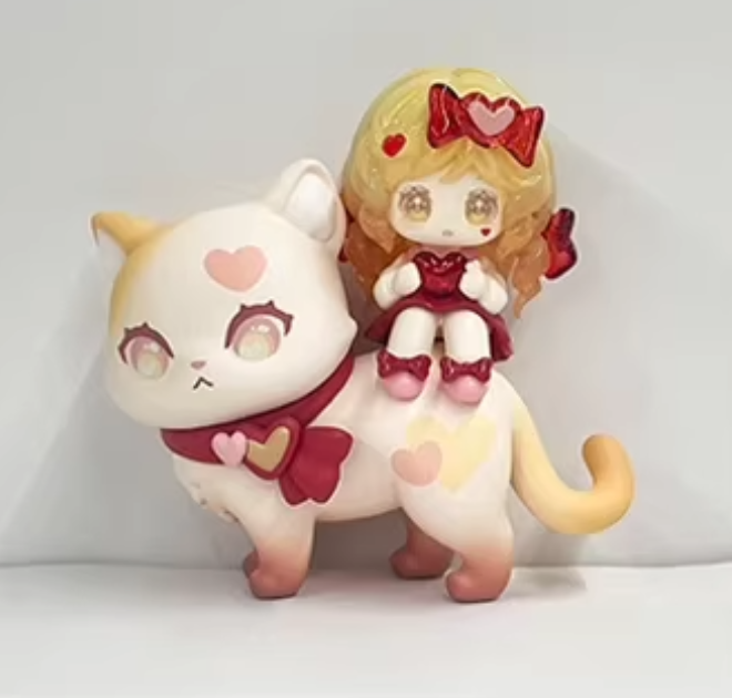 <084>CATMONI The cat stay with you figure blind box