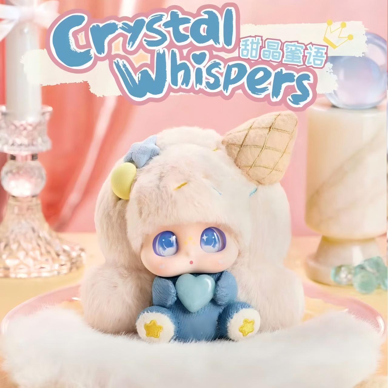 MICOCO&NONO Crystal Whispers Plush Doll Blind Box Keychains & Bag charms