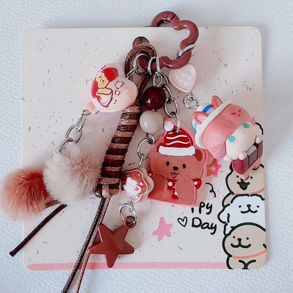 Keychains&Bag charms with little dolls