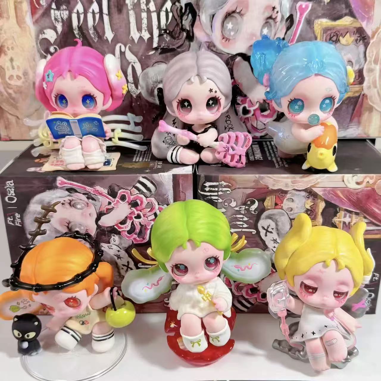 Ossia-Feel The World Series Figures Blind Box Cute Girl Gifts