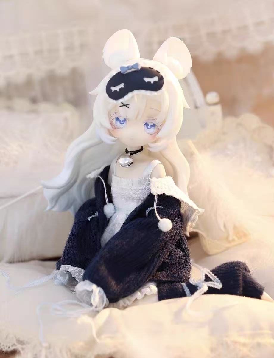 Meki Creators' Essence Series BJD Blind Box,1/12 Ball Jointed Doll,Figurines ,Dress Up Dolls,Toy Collectibles