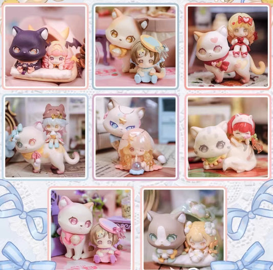 <084>CATMONI The cat stay with you figure blind box