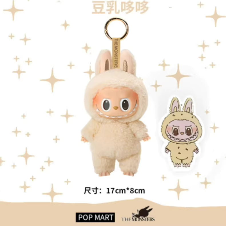 <003>Labubu V1 Exciting Macaron(1:1 copy highest quality) plush toy