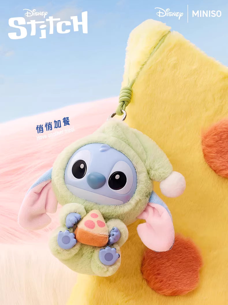 <079>Stitch Eat Something Before Sleep plush blind box