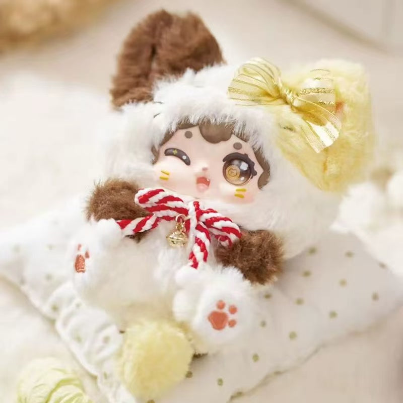 POKA Fluffy Collection Plush Keychains Blind Box