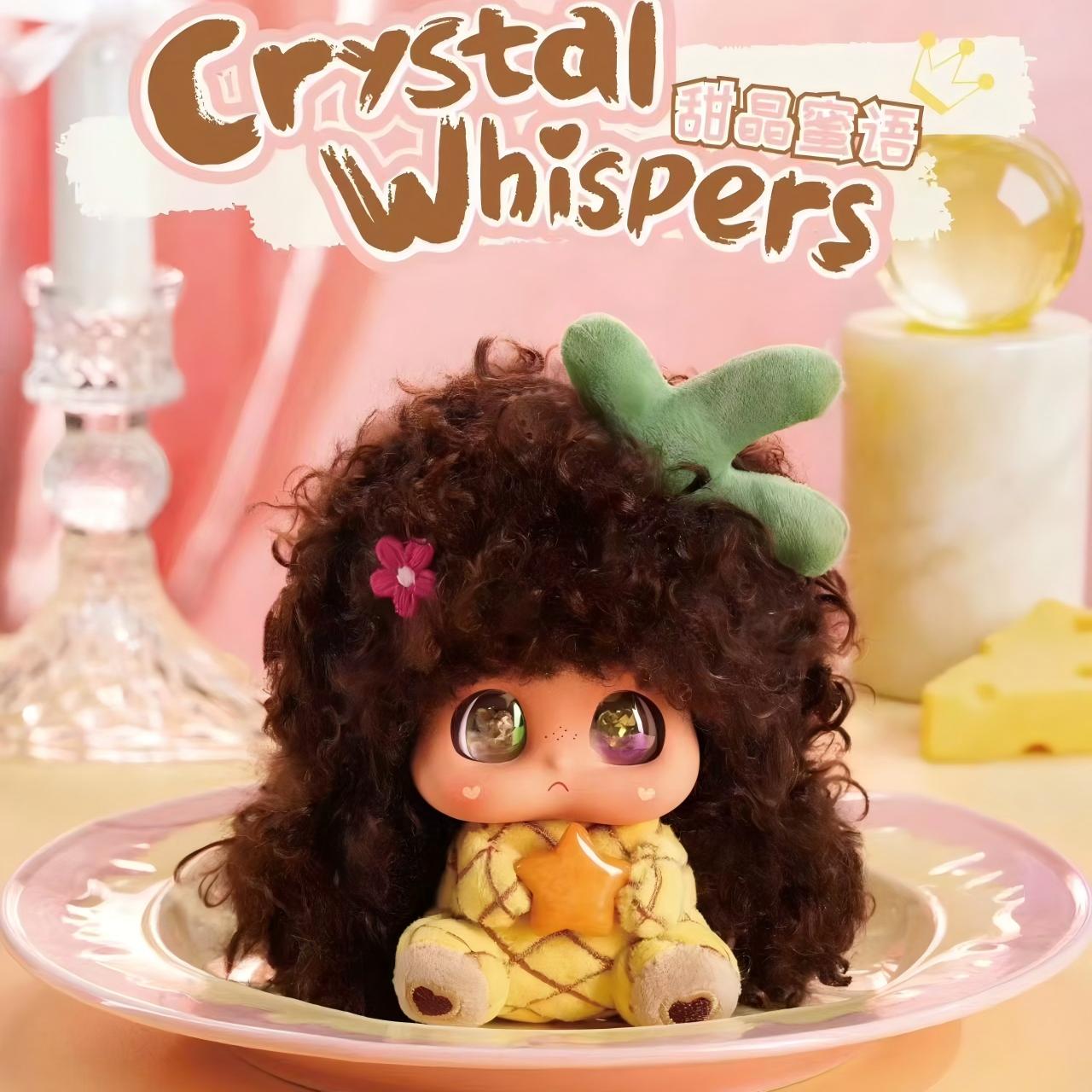 MICOCO&NONO Crystal Whispers Plush Doll Blind Box Keychains & Bag charms