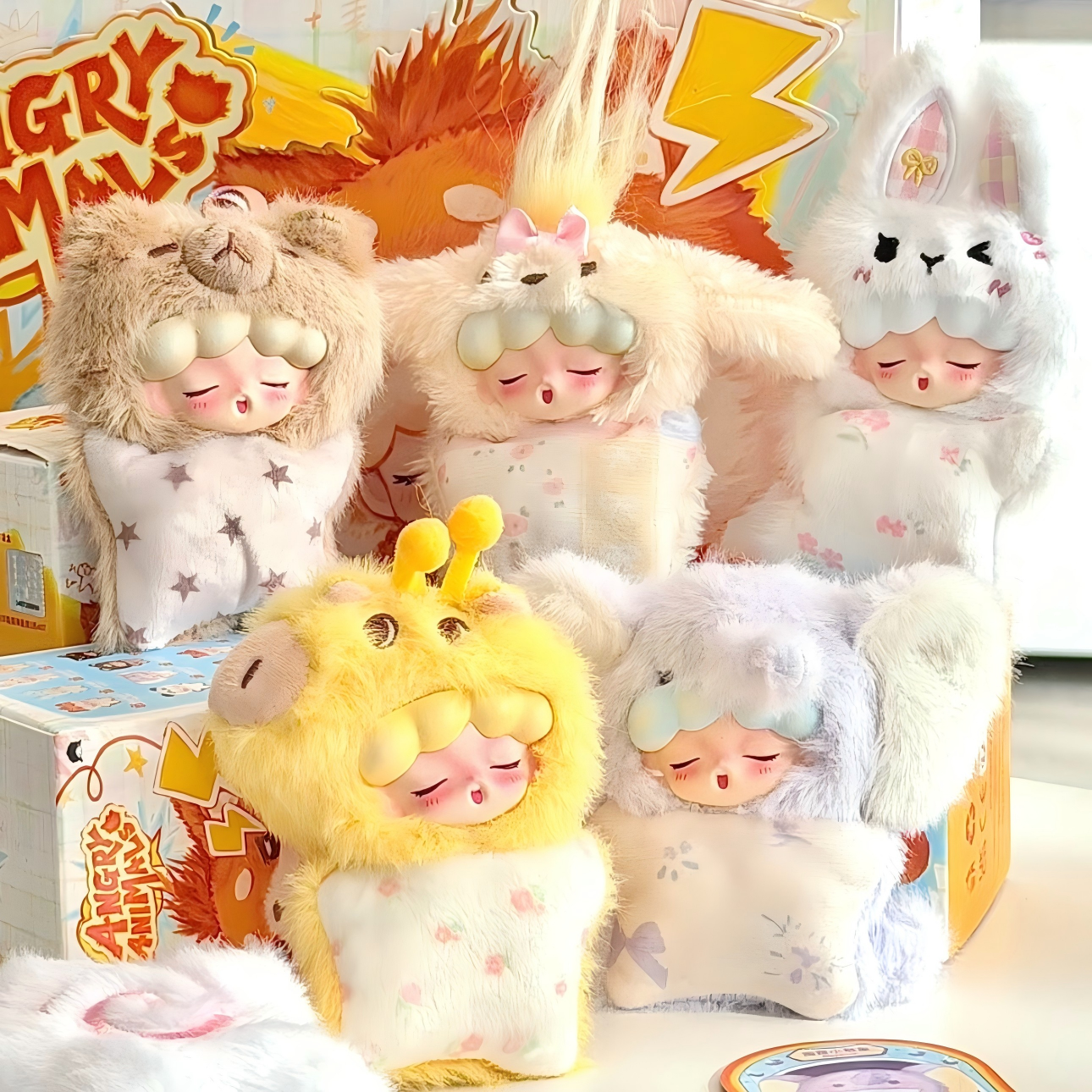 YUMO Angry Animals Mini Series Plush Blind Box