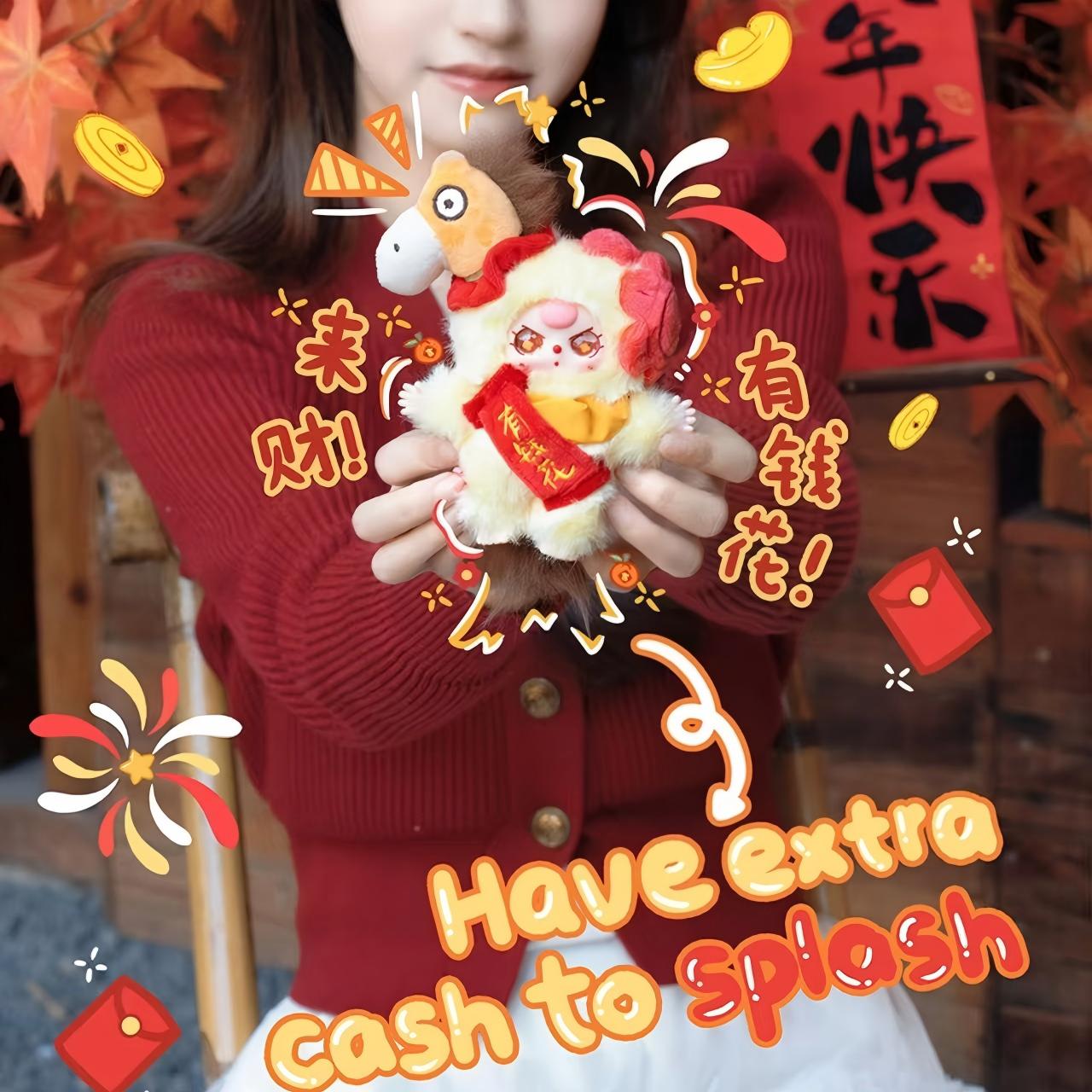 Baby Three Happy New Year V2 Plush Blind Box