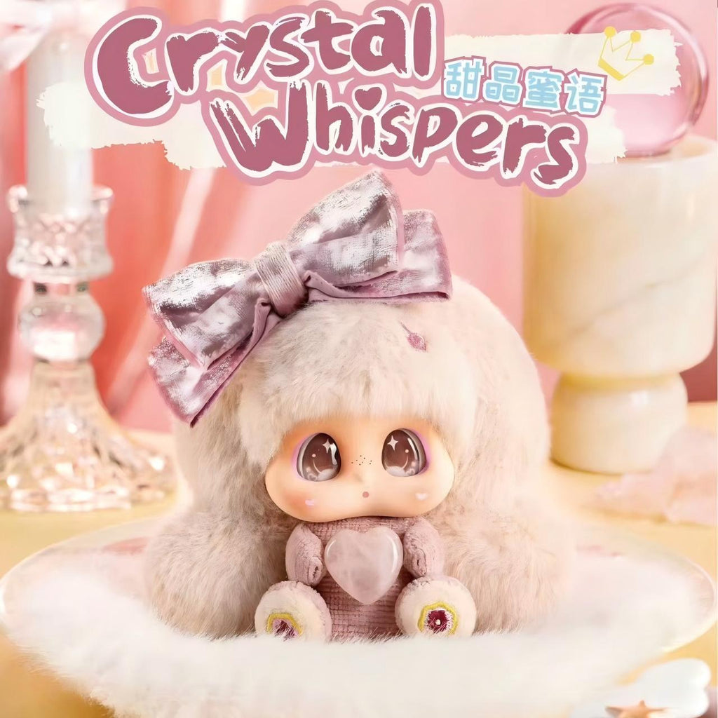 MICOCO&NONO Crystal Whispers Plush Doll Blind Box Keychains & Bag charms