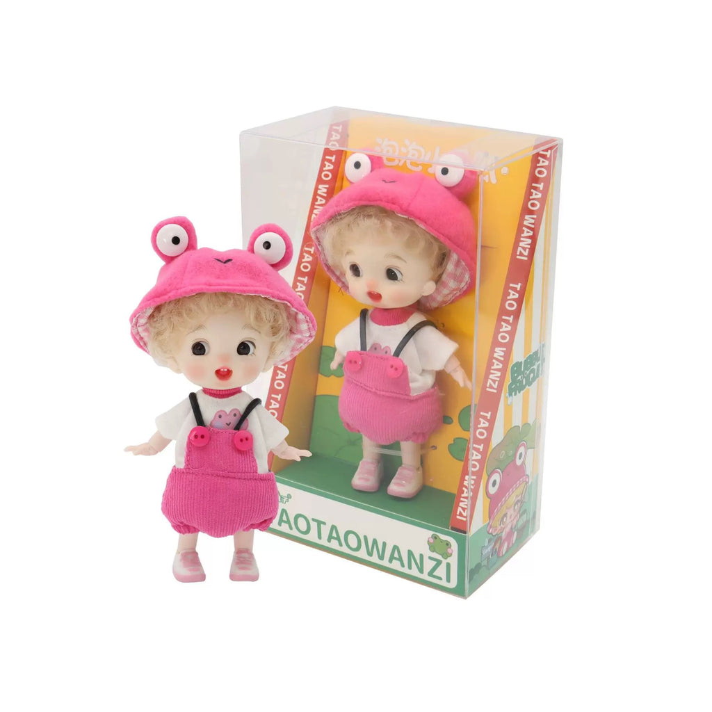 TAO TAO WANZI Series Vinyl Face Bjd Doll Adorable Desk & Phone Decor Toy Collection Surprise Gift