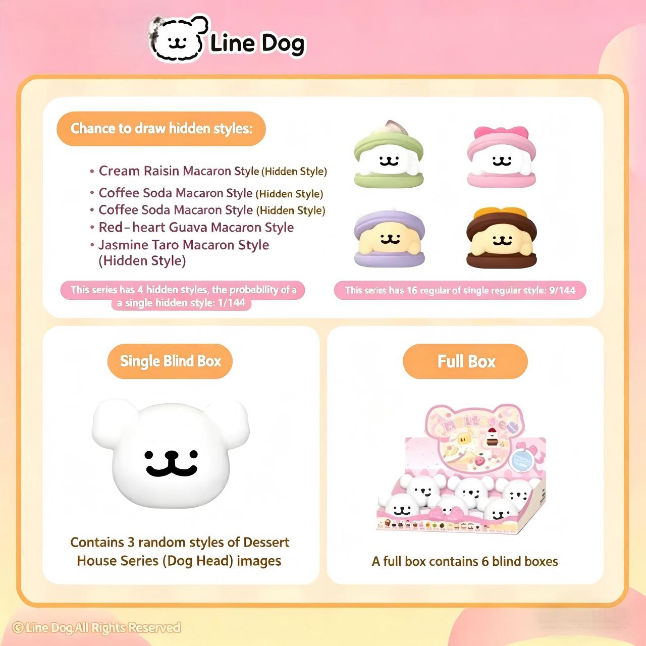 Maltese Sweet Box Series Puppy Face Little Beans