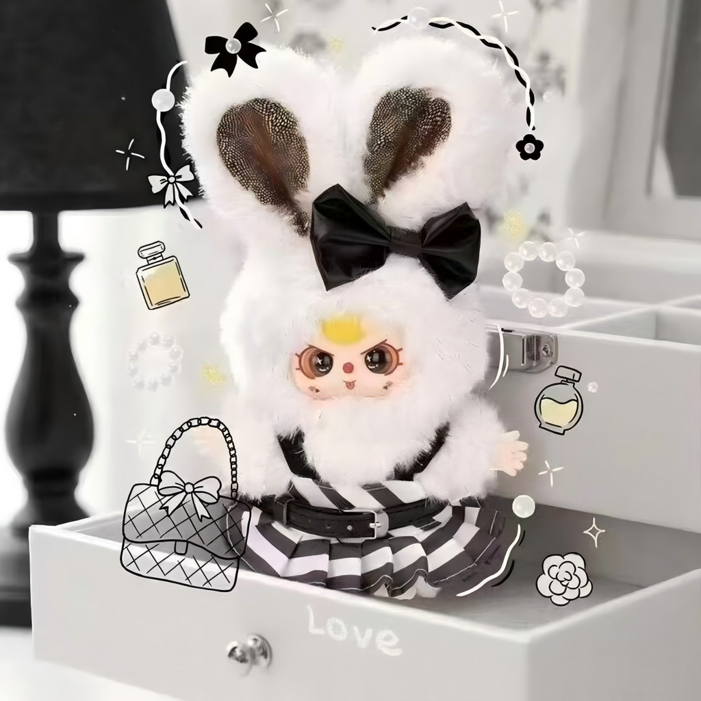 Baby Three- Absolute Black &White Plush Blind Box