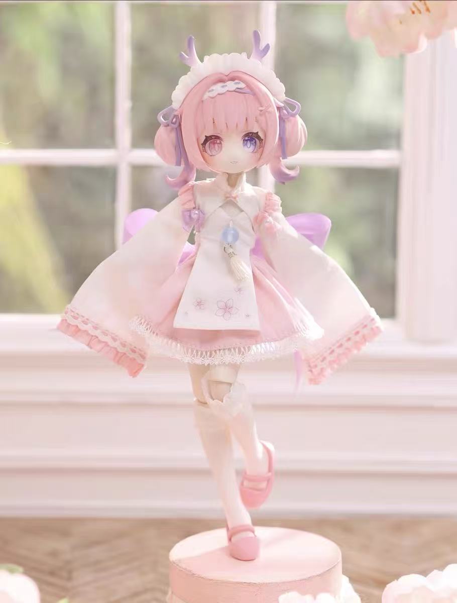 Meki Creators' Essence Series BJD Blind Box,1/12 Ball Jointed Doll,Figurines ,Dress Up Dolls,Toy Collectibles